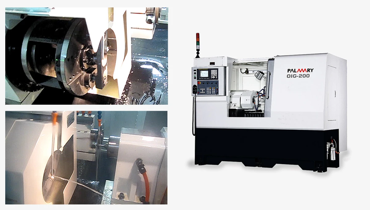OIG-200 with chuck-profile diamind roller